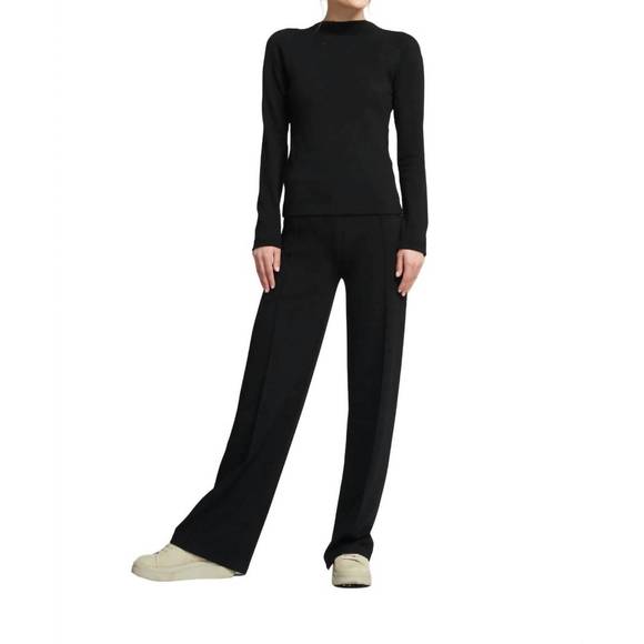 NEW LUNE ACTIVE forest flared pant in black - Picture 1 of 4